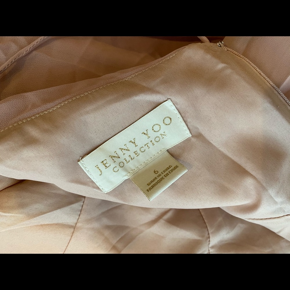 Jenny Yoo Inesse Dress Whipped Apricot Size 6